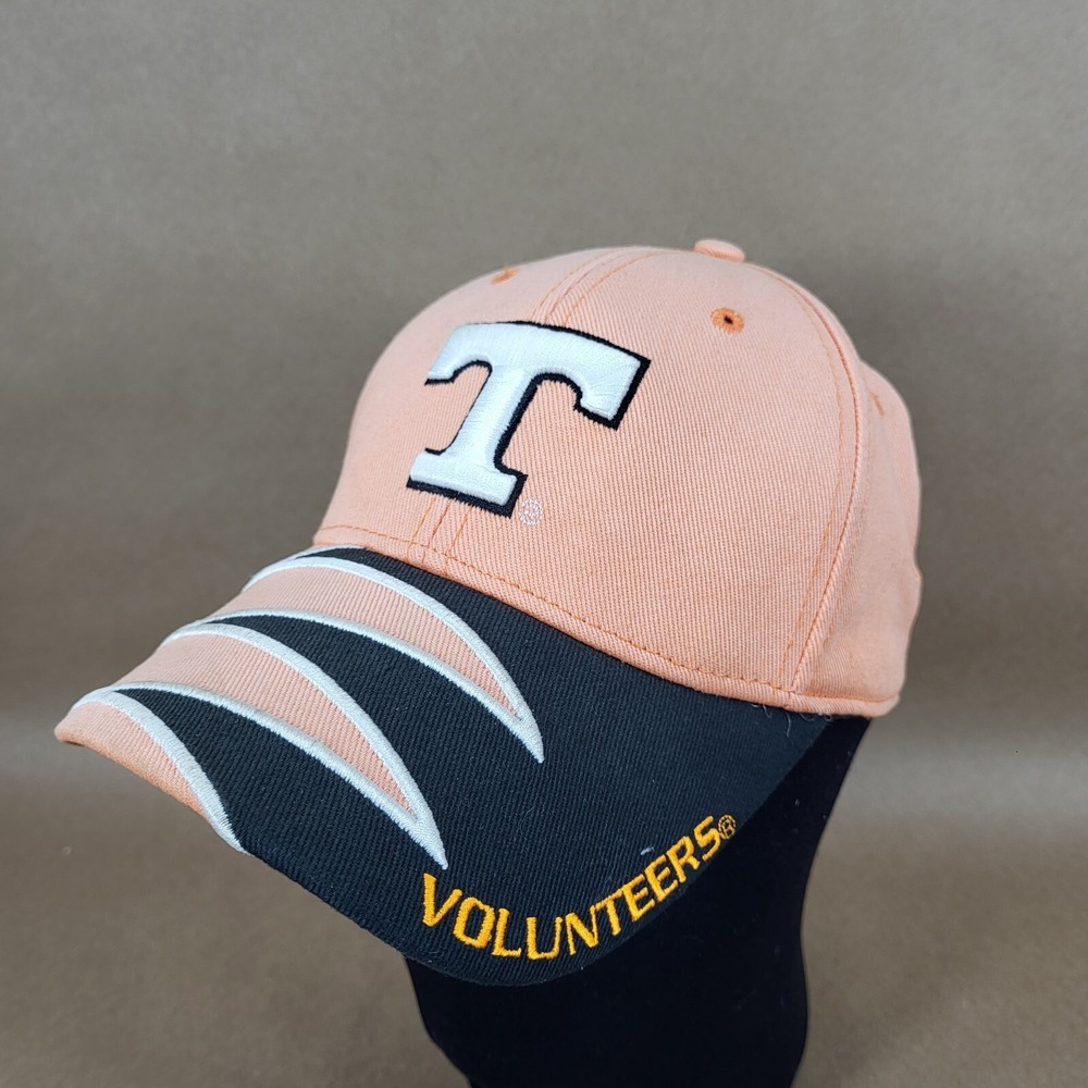 Vintage Logo DISTRESSED Tennessee Volunteers Shark Tooth Vols StrapBack Hat